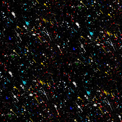 Midnight Confetti Pattern 13 Minky Fabric