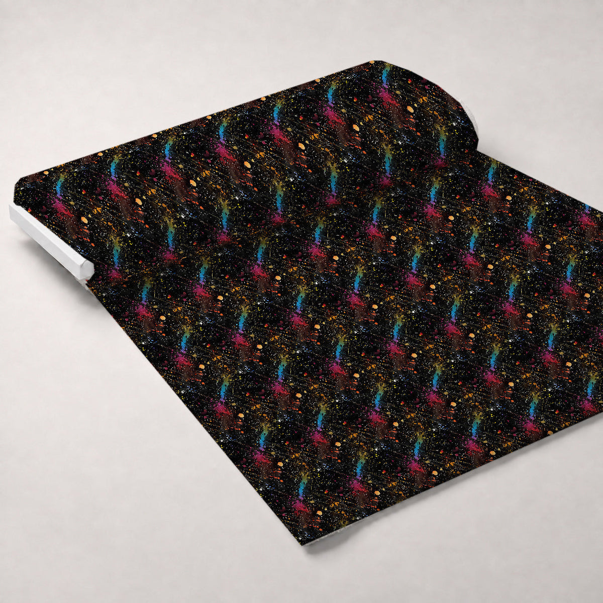 Midnight Confetti Pattern 14 Minky Fabric