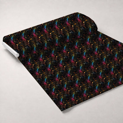 Midnight Confetti Pattern 14 Minky Fabric