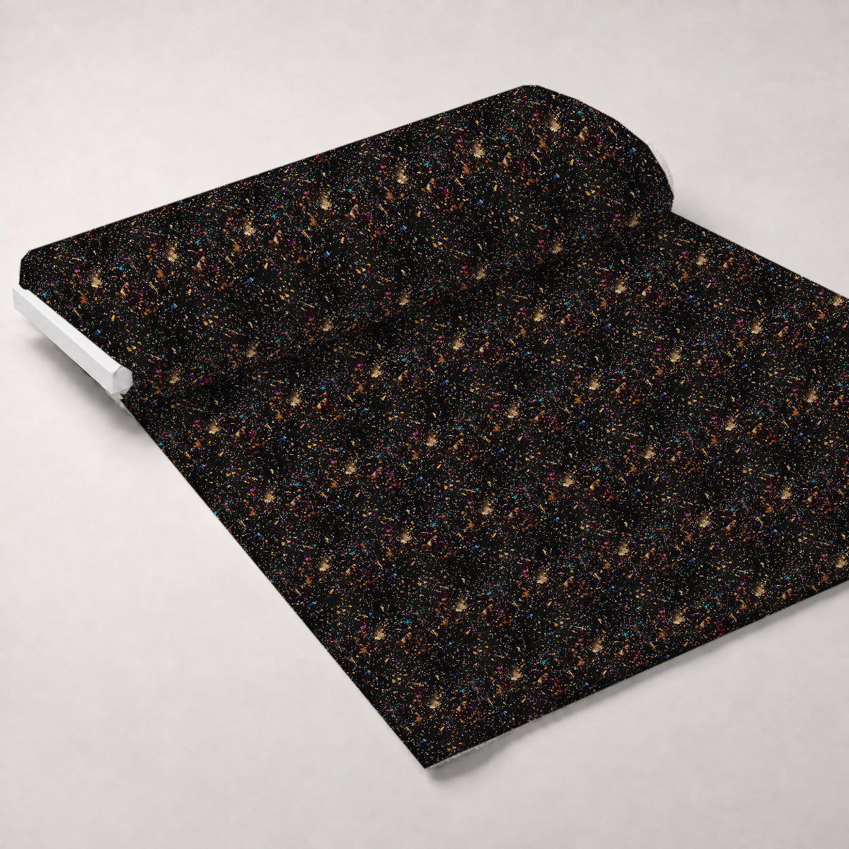 Midnight Confetti Pattern 18 Minky Fabric