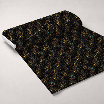 Midnight Confetti Pattern 3 Minky Fabric