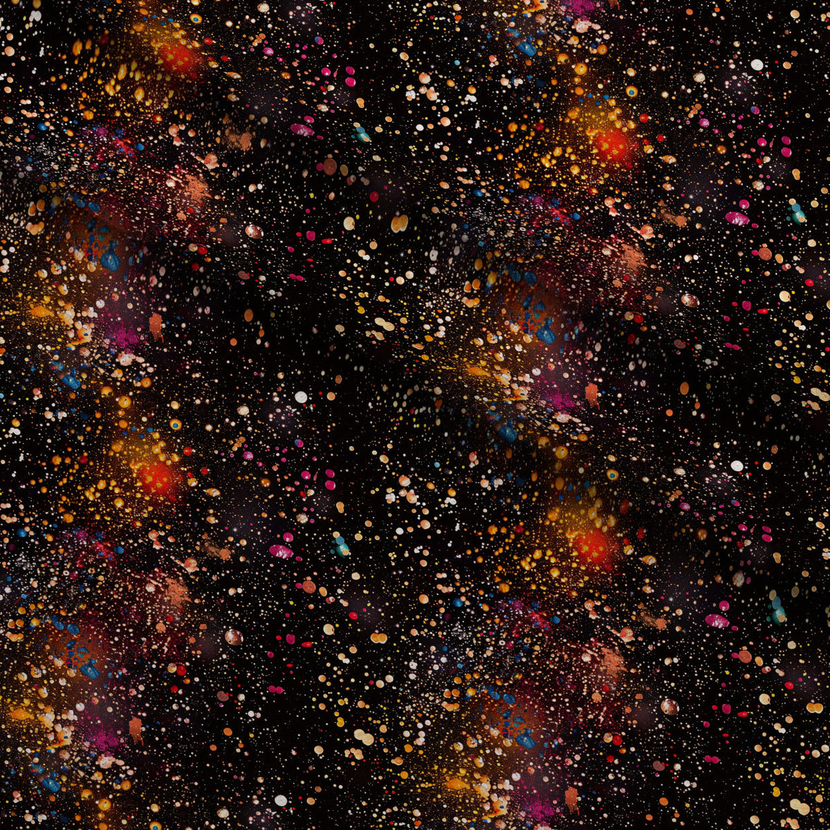 Midnight Confetti Pattern 5 Minky Fabric