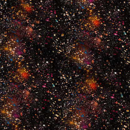 Midnight Confetti Pattern 5 Minky Fabric