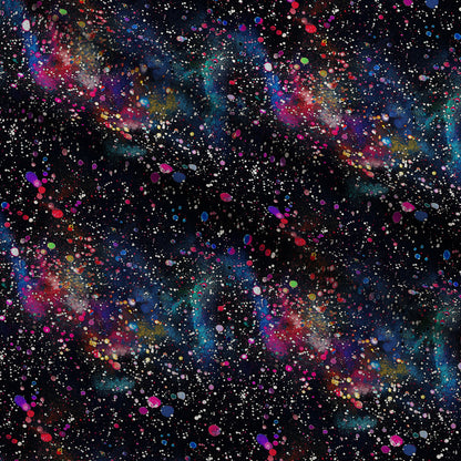 Midnight Confetti Pattern 6 Minky Fabric