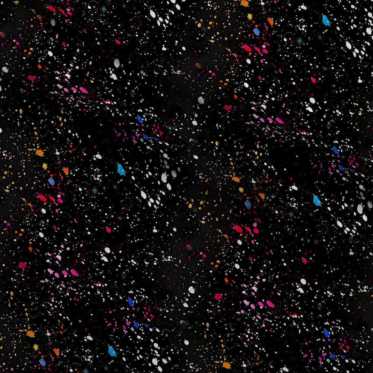 Midnight Confetti Pattern 7 Minky Fabric