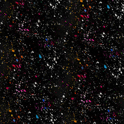 Midnight Confetti Pattern 7 Minky Fabric