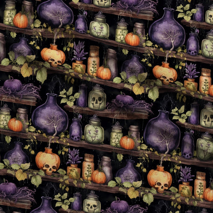 Midnight Familiars Pattern 12 Minky Fabric
