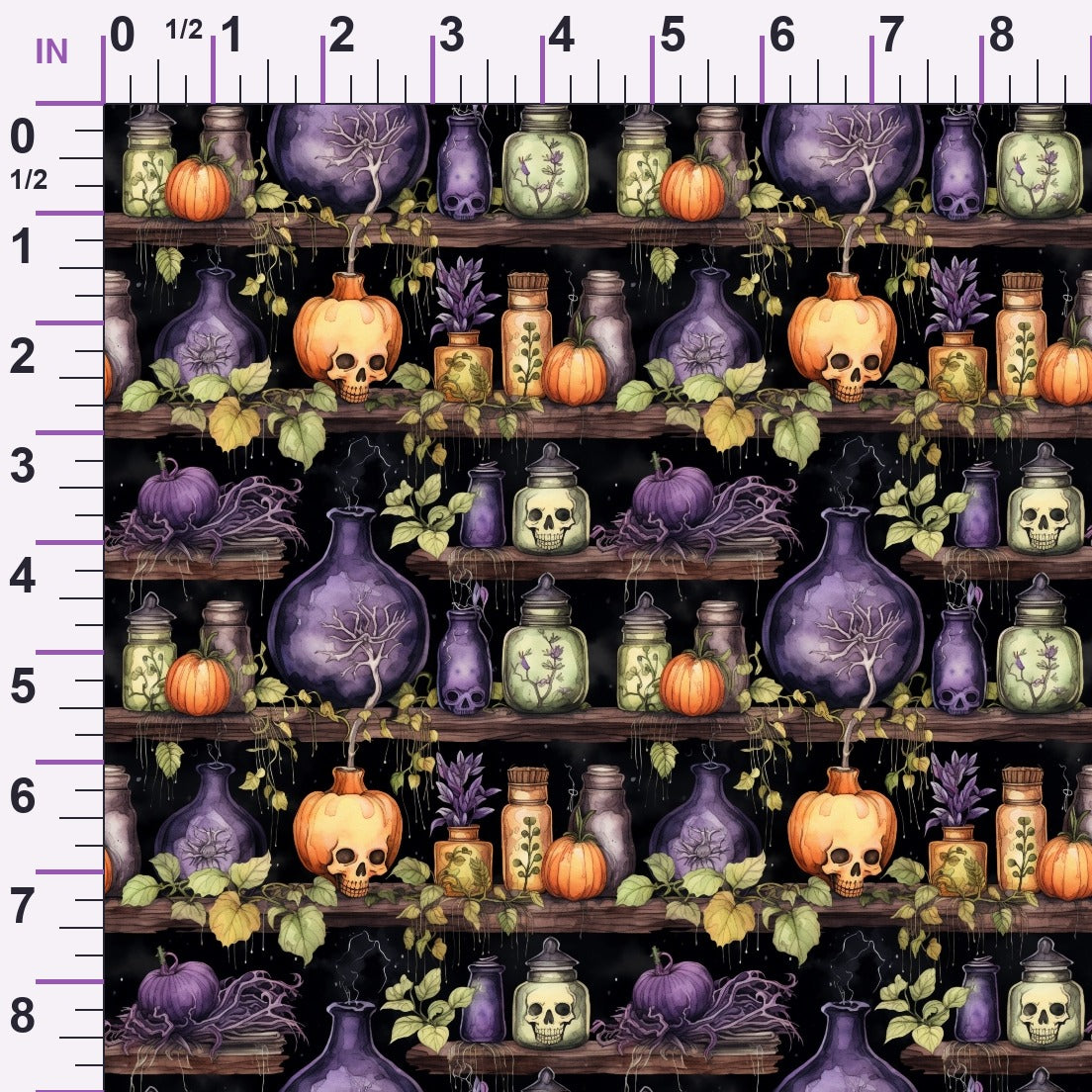Midnight Familiars Pattern 12 Minky Fabric