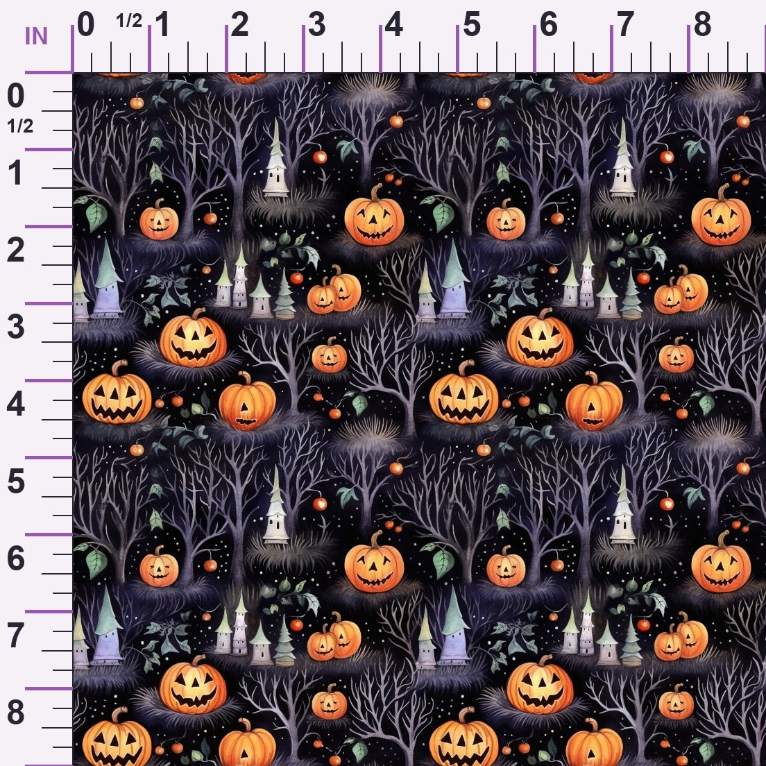 Midnight Familiars Pattern 17 Minky Fabric
