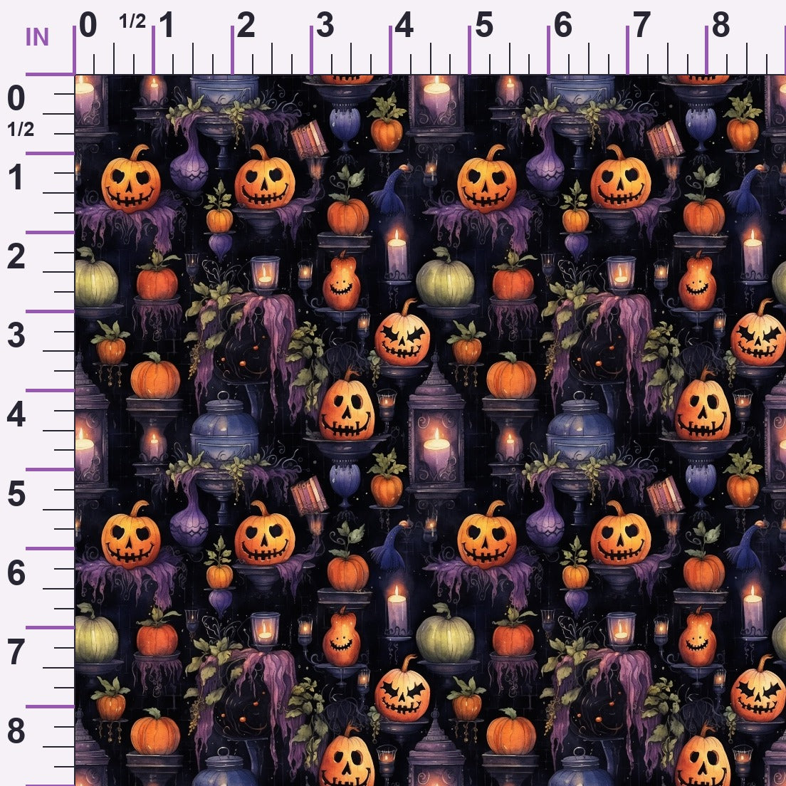 Midnight Familiars Pattern 18 Minky Fabric