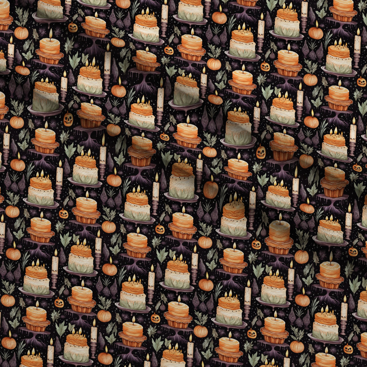 Midnight Familiars Pattern 19 Minky Fabric