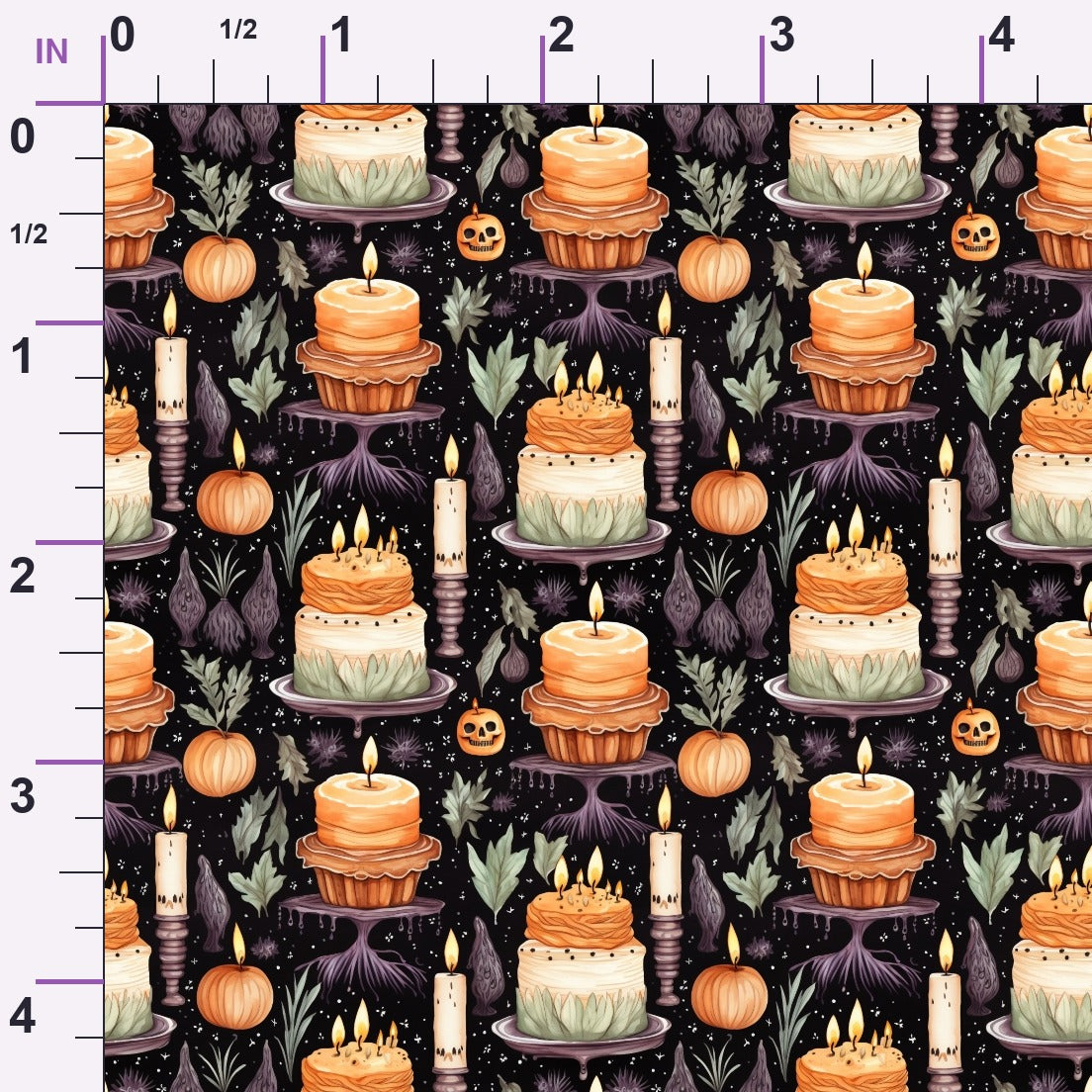 Midnight Familiars Pattern 19 Minky Fabric