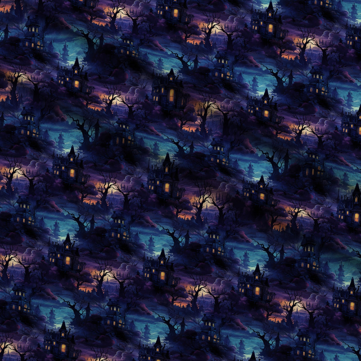 Midnight Familiars Pattern 26 Minky Fabric