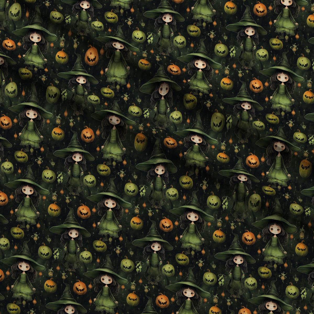 Midnight Familiars Pattern 3 Minky Fabric