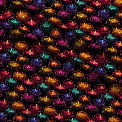 Midnight Familiars Pattern 33 Minky Fabric