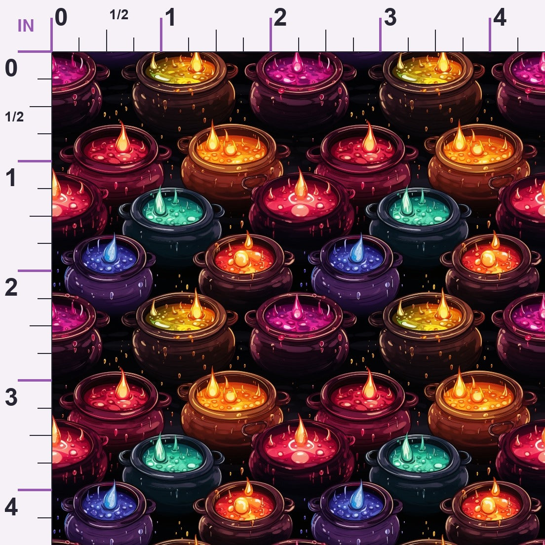 Midnight Familiars Pattern 33 Minky Fabric