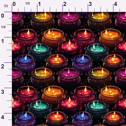 Midnight Familiars Pattern 33 Minky Fabric