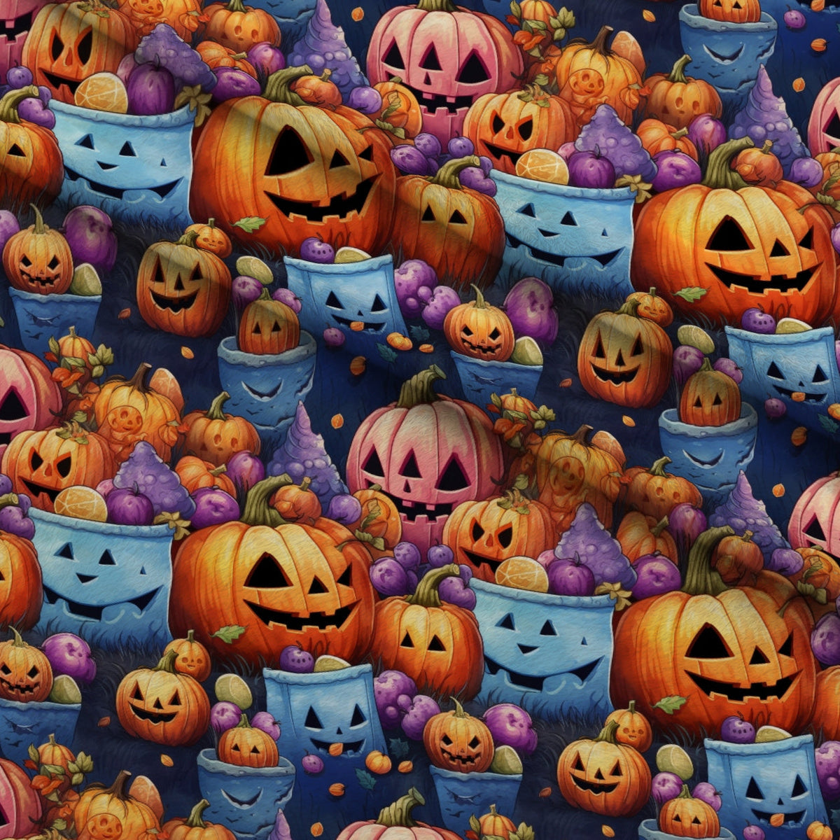 Midnight Familiars Pattern 37 Minky Fabric