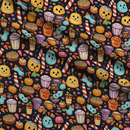 Midnight Familiars Pattern 8 Minky Fabric