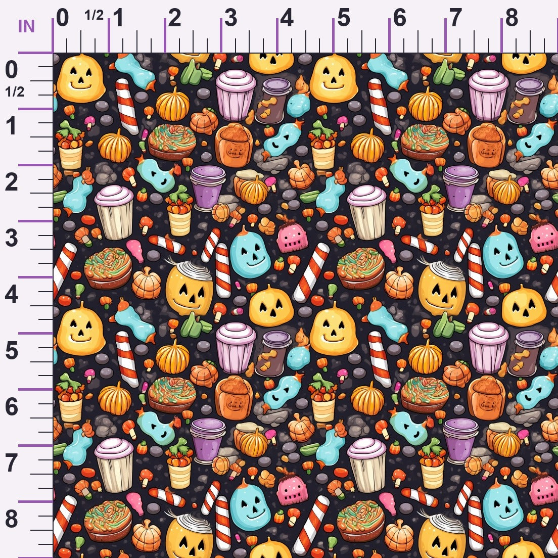 Midnight Familiars Pattern 8 Minky Fabric