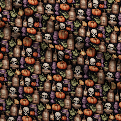 Midnight Familiars Pattern 9 Minky Fabric