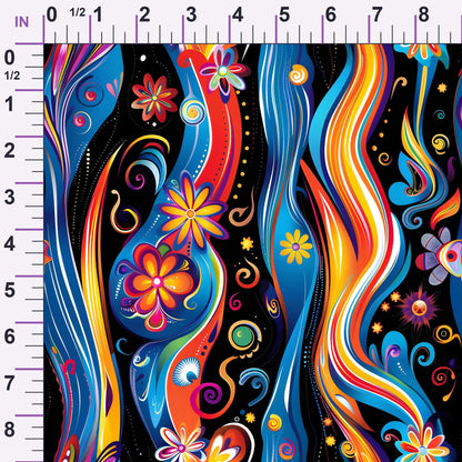 Midnight Fiesta Pattern 12 Minky Fabric