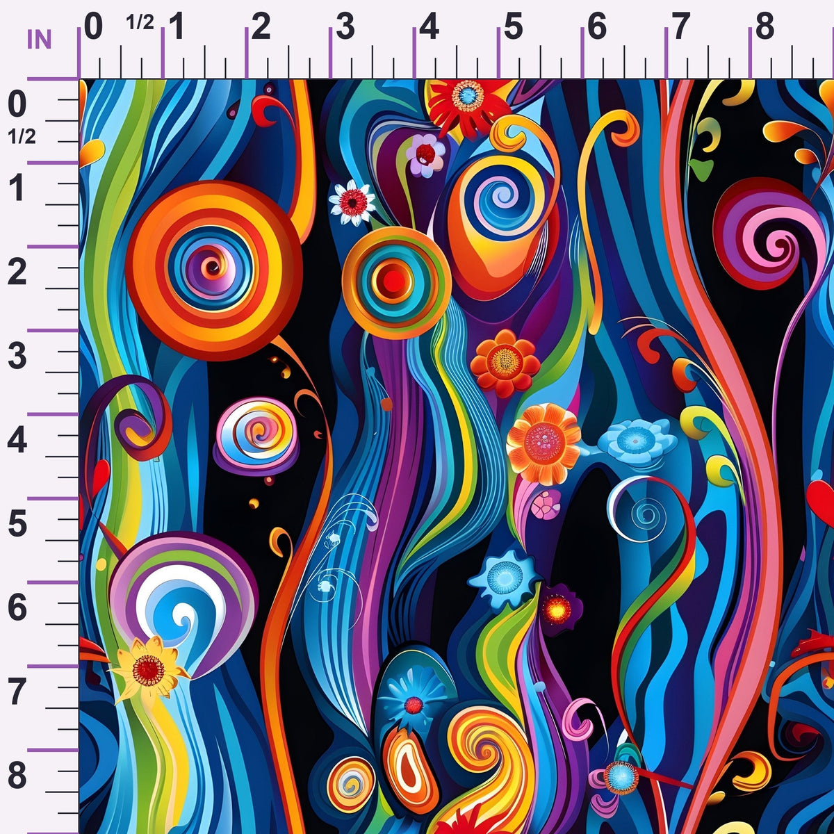 Midnight Fiesta Pattern 15 Minky Fabric