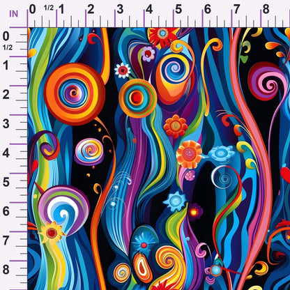 Midnight Fiesta Pattern 15 Minky Fabric