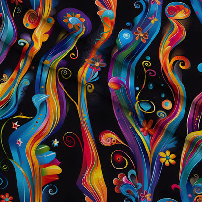 Midnight Fiesta Pattern 16 Minky Fabric