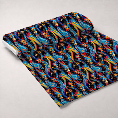 Midnight Fiesta Pattern 18 Minky Fabric