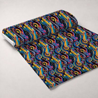 Midnight Fiesta Pattern 19 Minky Fabric