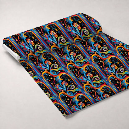 Midnight Fiesta Pattern 23 Minky Fabric