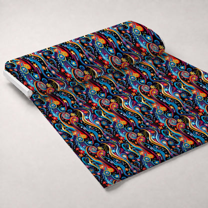 Midnight Fiesta Pattern 7 Minky Fabric