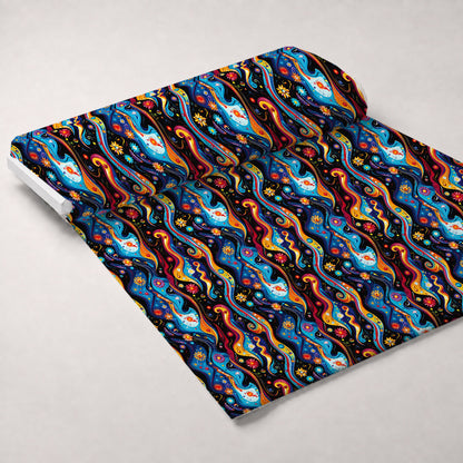 Midnight Fiesta Pattern 8 Minky Fabric