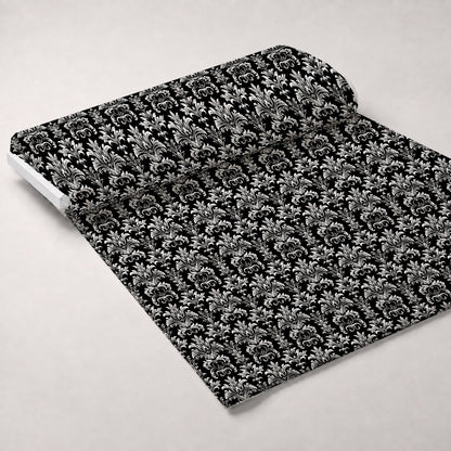 Midnight Filigree Pattern 12 Minky Fabric
