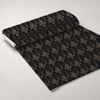 Midnight Filigree Pattern 4 Minky Fabric