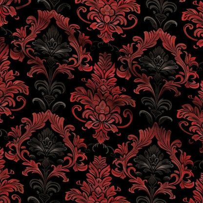 Midnight Filigree Pattern 7 Minky Fabric