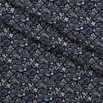Midnight Forest Pattern 10 Minky Fabric