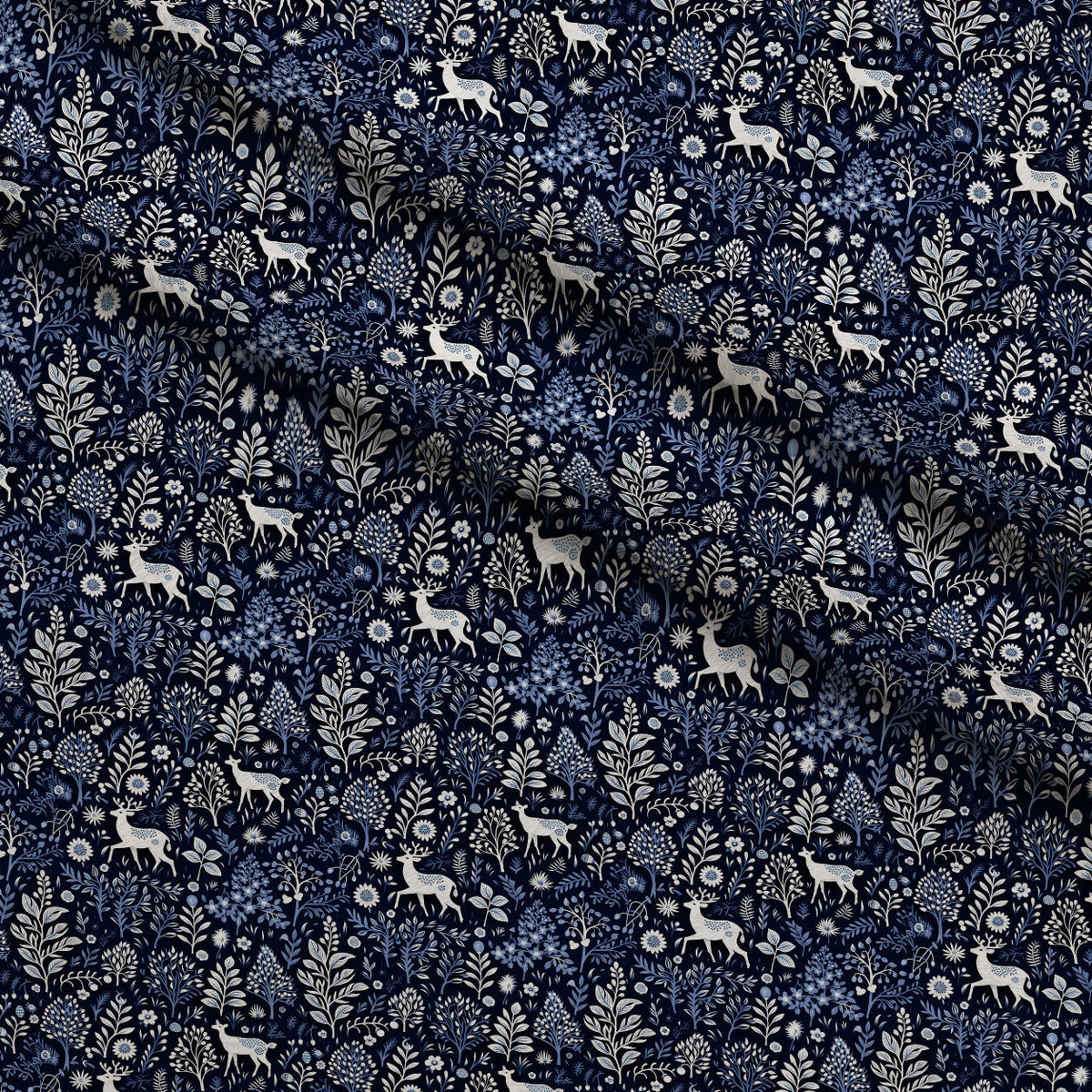 Midnight Forest Pattern 7 Minky Fabric
