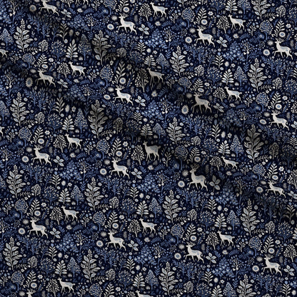 Midnight Forest Pattern 7 Minky Fabric