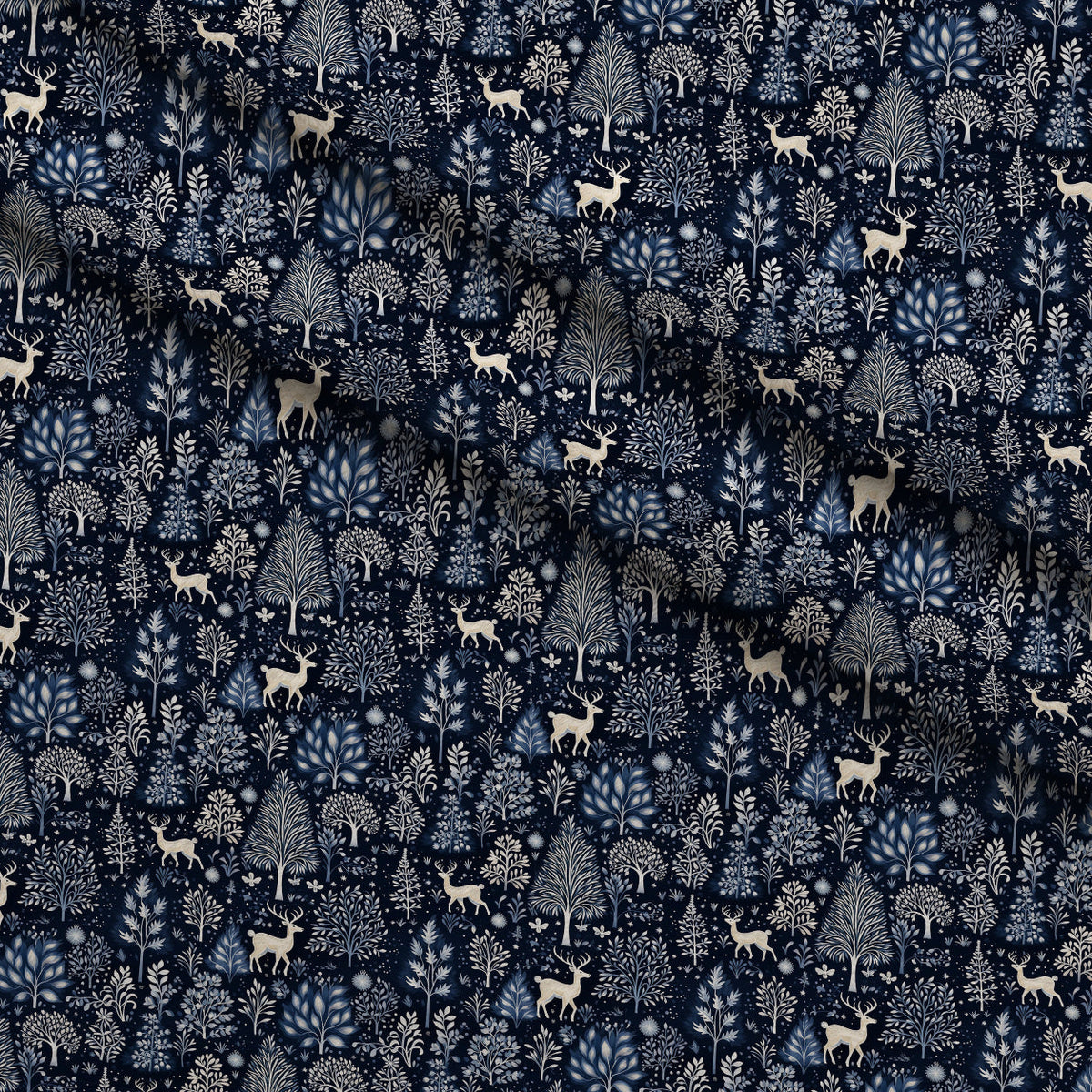 Midnight Forest Pattern 9 Minky Fabric