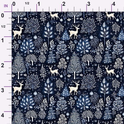 Midnight Forest Pattern 9 Minky Fabric