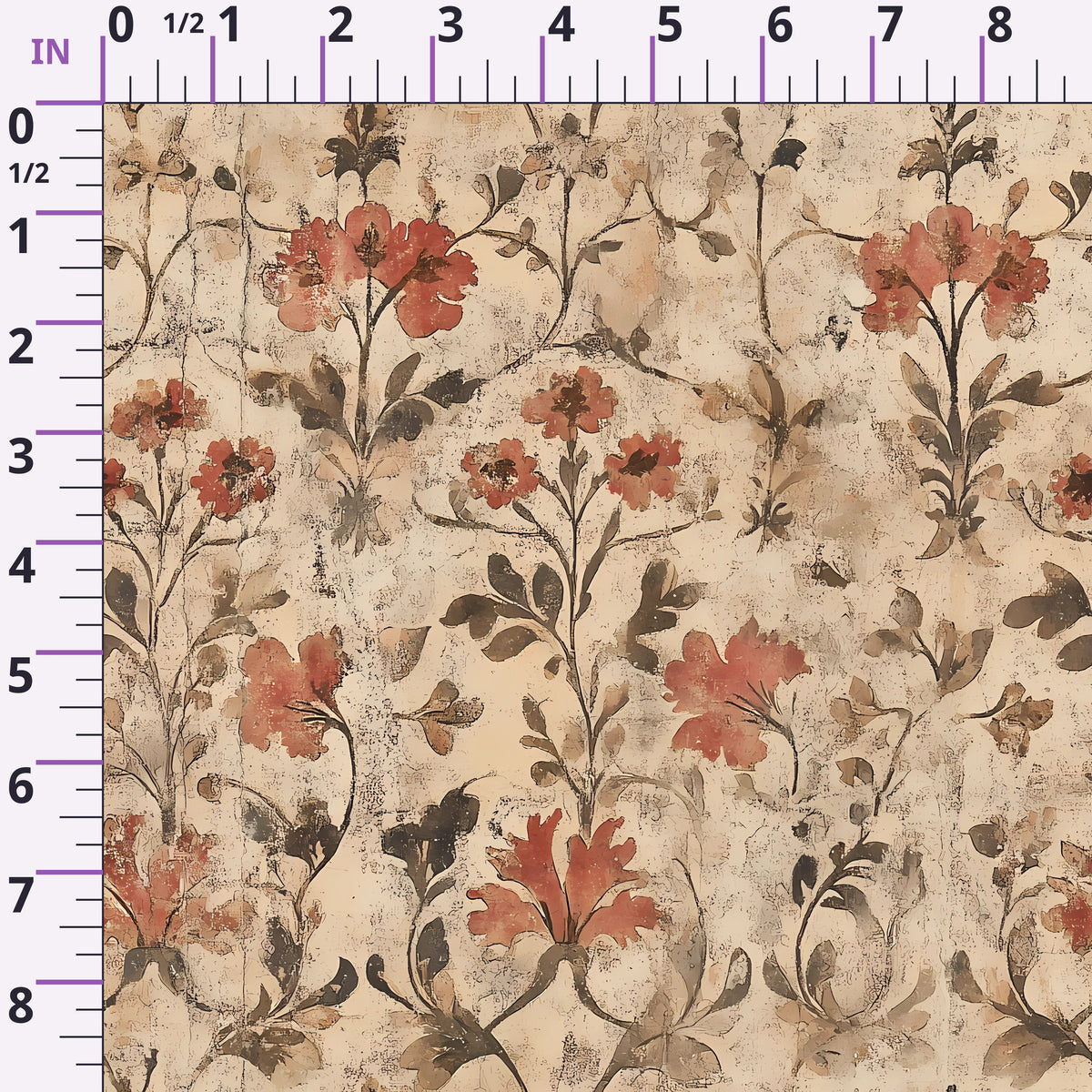 Midnight Harvest Garden Pattern 10 Minky Fabric