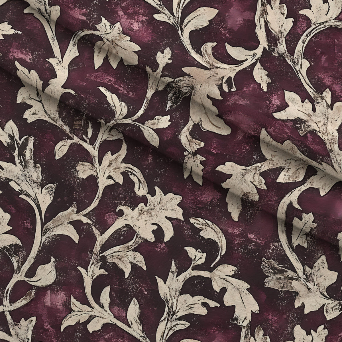 Midnight Harvest Garden Pattern 16 Minky Fabric