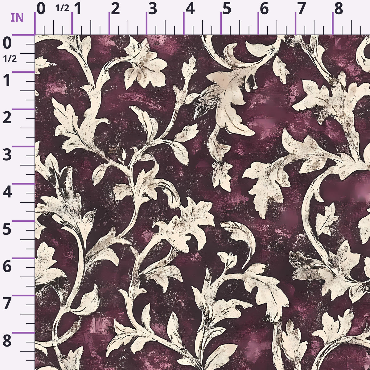 Midnight Harvest Garden Pattern 16 Minky Fabric