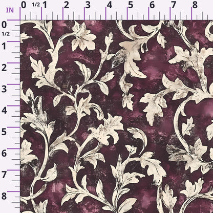Midnight Harvest Garden Pattern 16 Minky Fabric