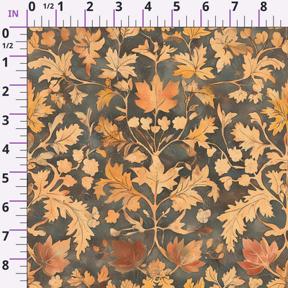 Midnight Harvest Garden Pattern 17 Minky Fabric