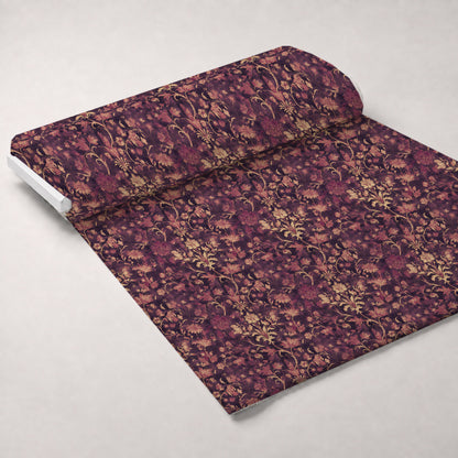 Midnight Harvest Garden Pattern 2 Minky Fabric