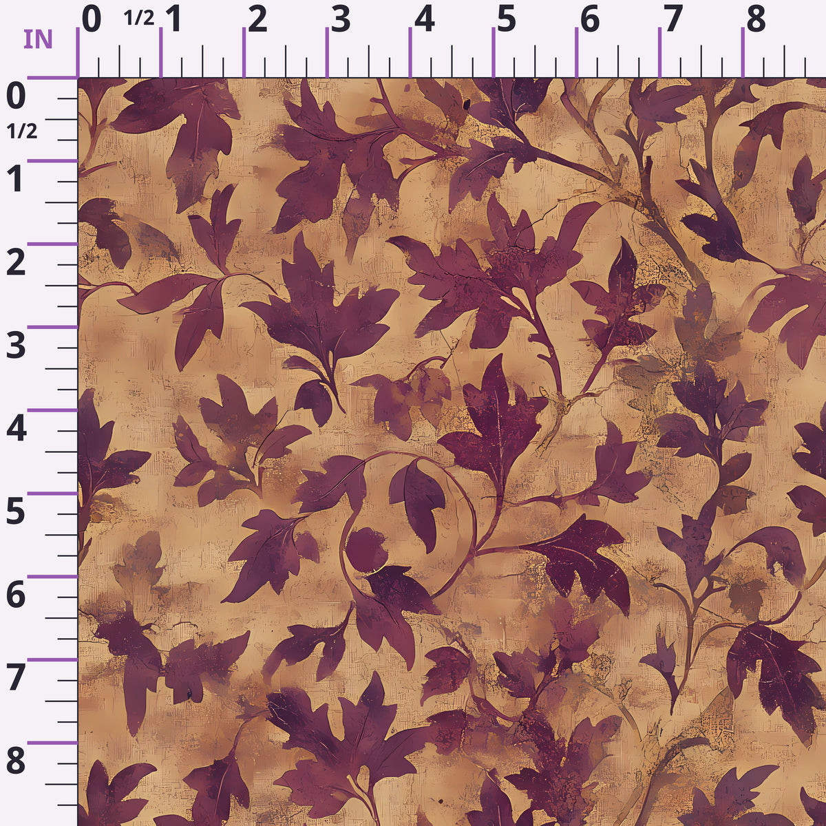 Midnight Harvest Garden Pattern 22 Minky Fabric