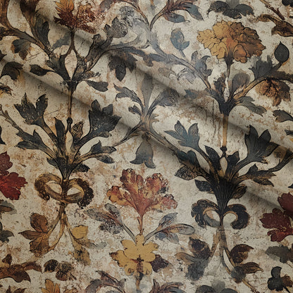 Midnight Harvest Garden Pattern 5 Minky Fabric